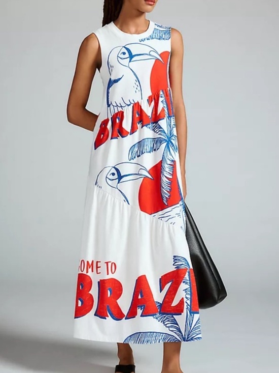 FARM Rio Dresses & Skirts - FARM Rio Brazil Tropical maxi dress